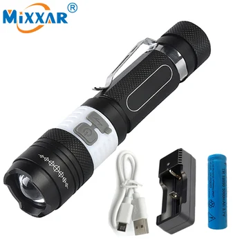 Dropshipping Portable T6 COB LED Flashlight Torch Rechargeable 18650 Battery Camping Lamp Lantern Red Safety Light 
Dropshipping Portable T6 COB LED Flashlight Torch Rechargeable 18650 Battery Camping Lamp Lantern Red Safety Light