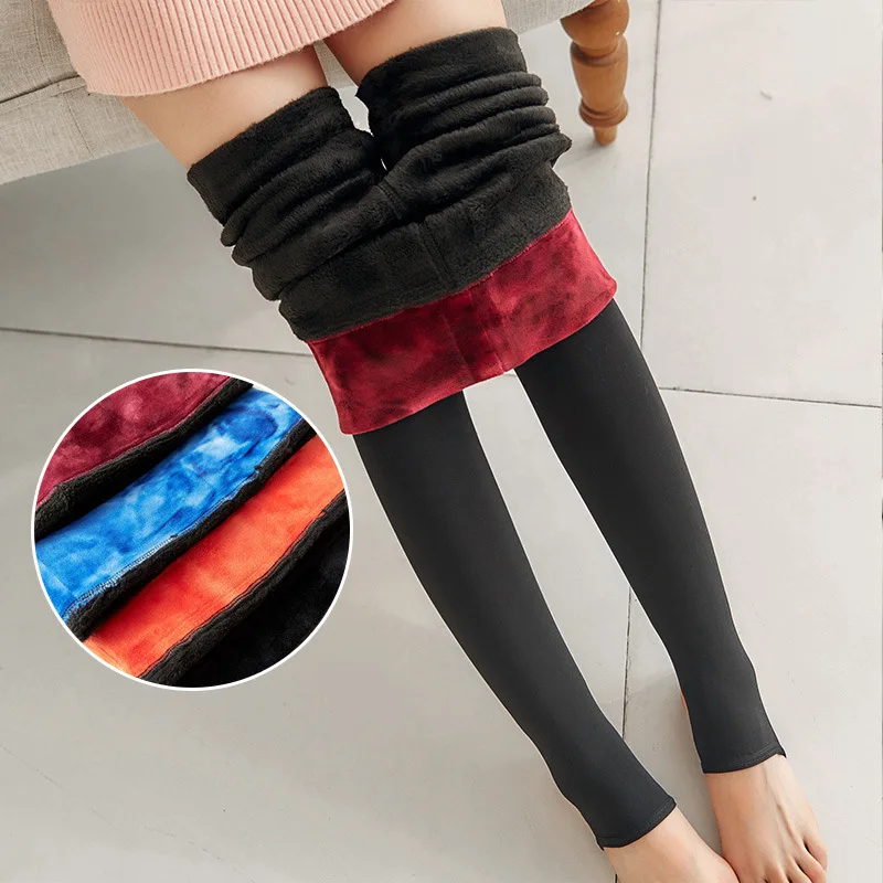 SP&CITY Women Thick Warm Leggings Winter High Waist Thermal Underwear Velvet Female Pantyhose Plus Size Black Leggings Girls
SP&CITY Women Thick Warm Leggings Winter High Waist Thermal Underwear Velvet Female Pantyhose Plus Size Black Leggings Girls