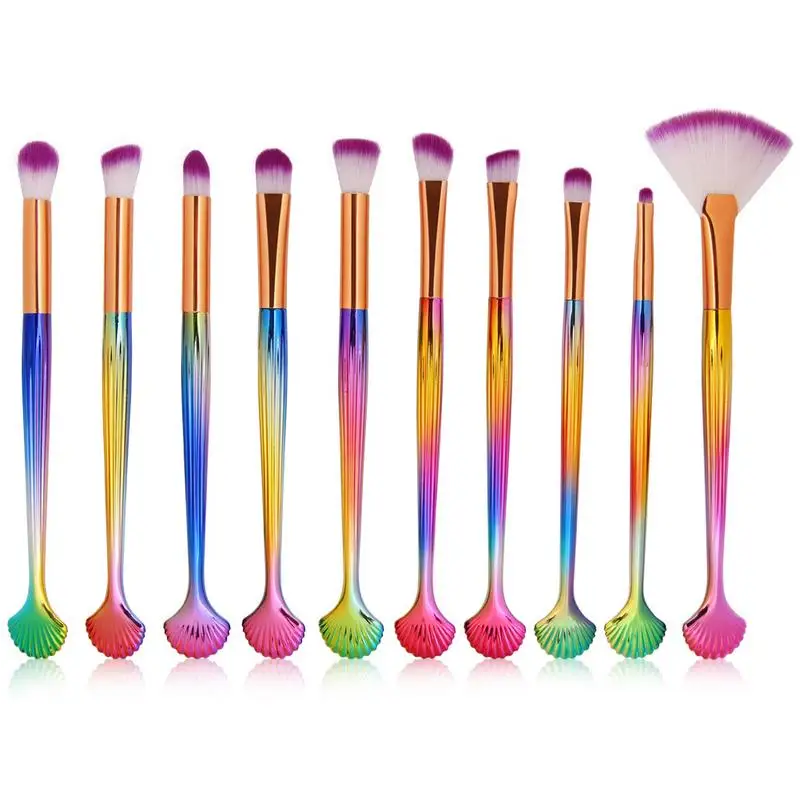 MAANGE 10Pcs Makeup Brushes Set Soft Powder Eye Shadow Lip Concealer Fan Beauty Cosmetic Face Shell Make Up Brush Tool Kit New10
MAANGE 10Pcs Makeup Brushes Set Soft Powder Eye Shadow Lip Concealer Fan Beauty Cosmetic Face Shell Make Up Brush Tool Kit New10