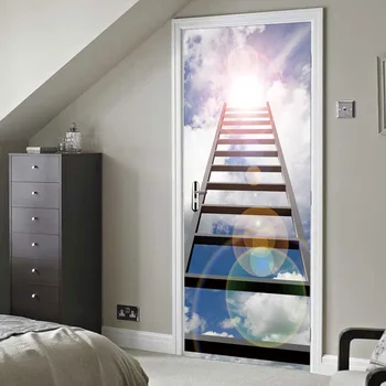 HD 3D Print Stairs Poster PVC Waterproof Entire Door Sticker Creative Stickers Door Wall Sticker DIY Mural Bedroom Home Decor
HD 3D Print Stairs Poster PVC Waterproof Entire Door Sticker Creative Stickers Door Wall Sticker DIY Mural Bedroom Home Decor