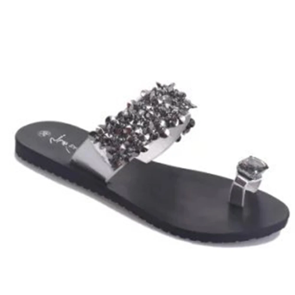 Fashion Rhinestone Clip Toe Slides Women Summer Crystal Cool flat Slip On shoes ladies comfortable Flip flops zapatos mujer
Fashion Rhinestone Clip Toe Slides Women Summer Crystal Cool flat Slip On shoes ladies comfortable Flip flops zapatos mujer