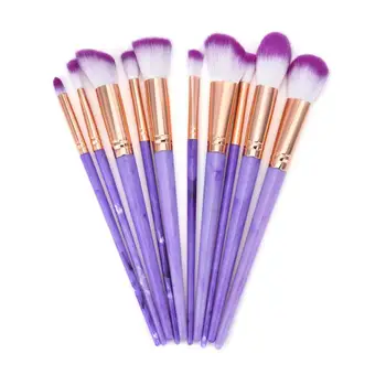 10PCS Makeup brushes set marble Make Up Foundation Eyebrow Eyeliner Blush Cosmetic Concealer Brushes 2U0629
10PCS Makeup brushes set marble Make Up Foundation Eyebrow Eyeliner Blush Cosmetic Concealer Brushes 2U0629