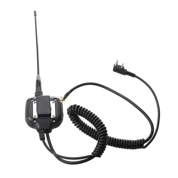 Practical Shoulder PTT Mic Speaker w/ SMA-F connector Dual Band Antenna Microphone for TYT BaoFeng Kenwood Series Scanner Radio
Practical Shoulder PTT Mic Speaker w/ SMA-F connector Dual Band Antenna Microphone for TYT BaoFeng Kenwood Series Scanner Radio