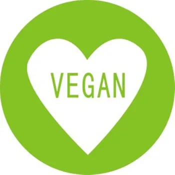 

New! Vegetarian Cooking Eco-Friendly Green Food Label Vegan Sticker 2.5cm Diameter Round 1000PCS Free Shipping