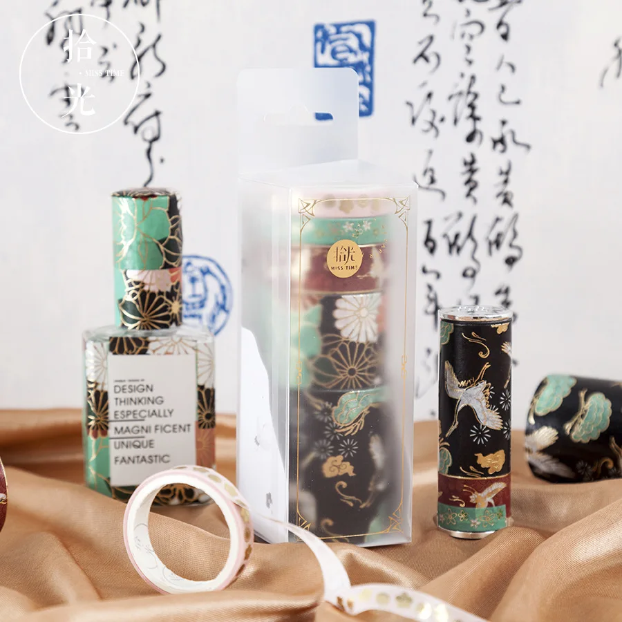 5pcs/lot Japanese Stationery Washi Tape Diy Decorative Scrapbooking Masking Tape Adhesive Label Sticker Tape
5pcs/lot Japanese Stationery Washi Tape Diy Decorative Scrapbooking Masking Tape Adhesive Label Sticker Tape