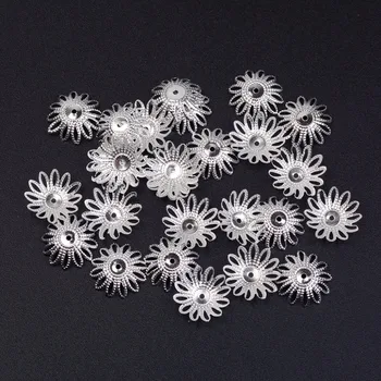 100pcs/lot Fancy Filigree Hollow Silver Bead Caps 16x4mm Decoration Beading Charm Spacer DIY Earrings Jewelry Making End Caps
100pcs/lot Fancy Filigree Hollow Silver Bead Caps 16x4mm Decoration Beading Charm Spacer DIY Earrings Jewelry Making End Caps