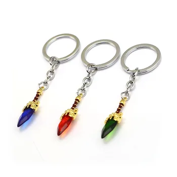 HSIC 10pcs/lot Wholesale Game DOTA 2 Keychain Aghanim's Scepter Key Ring Holder Chaveiro Crystal llaveros Pendant Men Jewelry
HSIC 10pcs/lot Wholesale Game DOTA 2 Keychain Aghanim's Scepter Key Ring Holder Chaveiro Crystal llaveros Pendant Men Jewelry