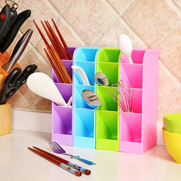 Multi-functional Stationery Desktop Maxnina Kitchen Cosmetics Storage Box Four-grid 1PC Candy Color
Multi-functional Stationery Desktop Maxnina Kitchen Cosmetics Storage Box Four-grid 1PC Candy Color