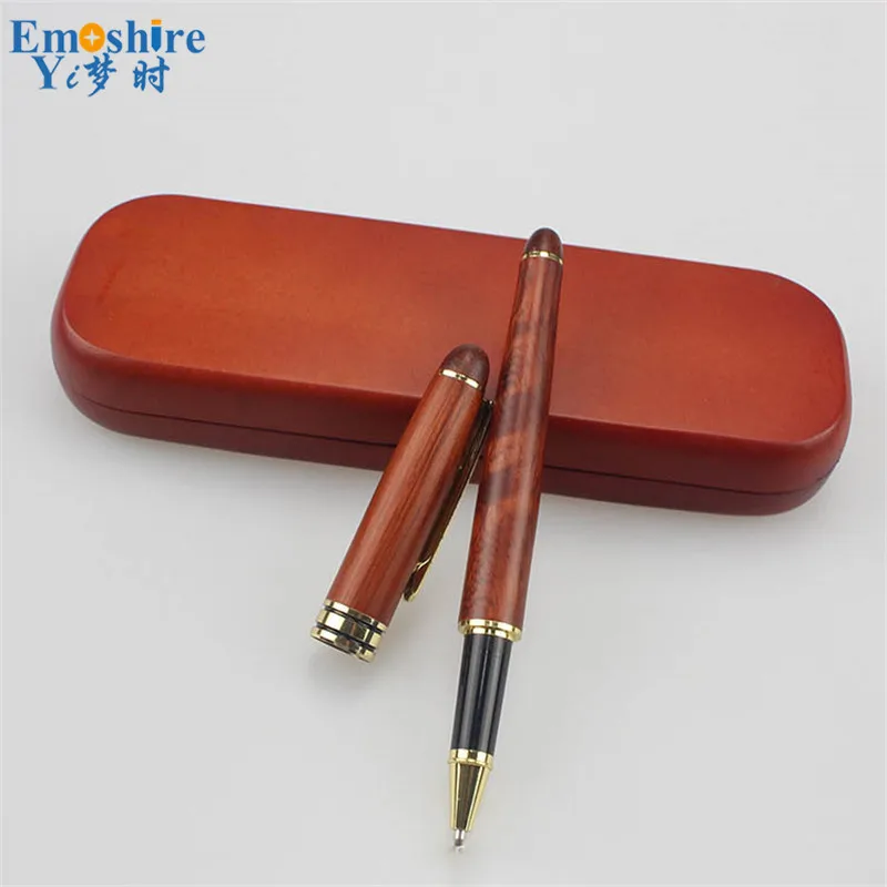 Emoshire Rosewood mahogany ballpoint pen creative custom ballpoint pen factory wholesale volume large shipping (3)