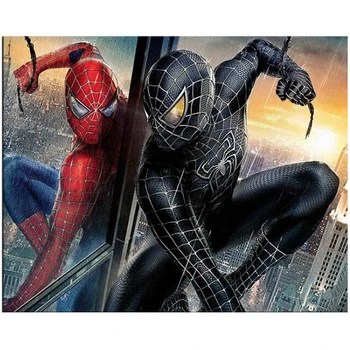 Diy Embroidery Black And Red Spiderman Diamond Painting Cross Stitch Square Decoration Of Rhinestone Full Mosaic ZP-304
Diy Embroidery Black And Red Spiderman Diamond Painting Cross Stitch Square Decoration Of Rhinestone Full Mosaic ZP-304