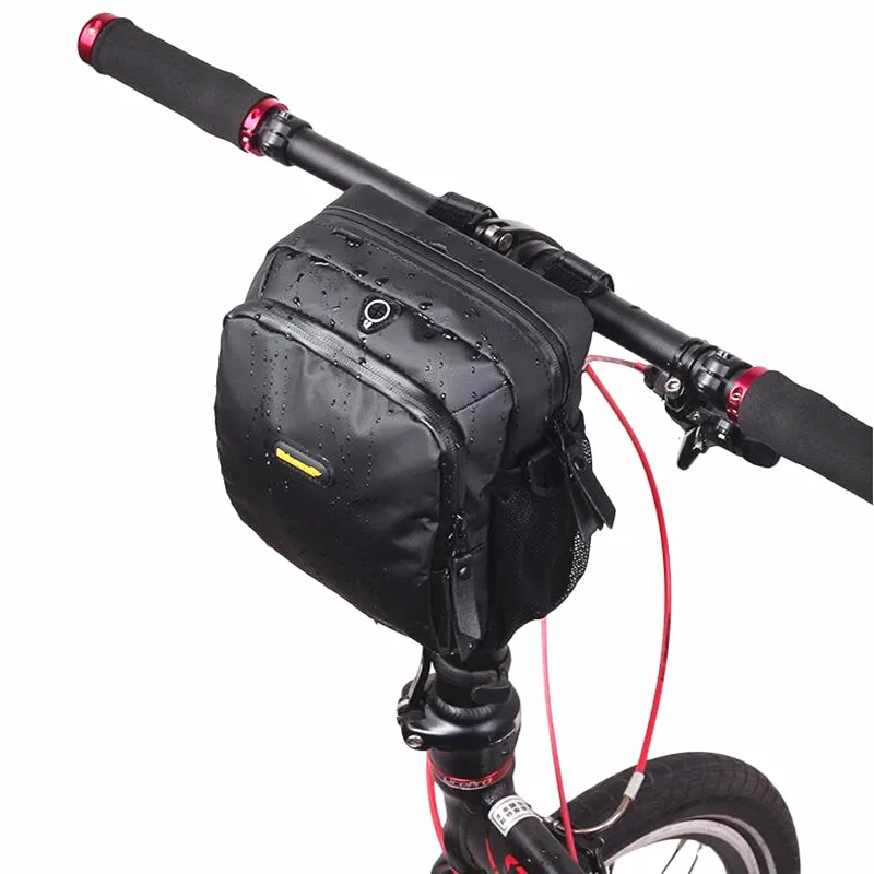 Bike Front Bag 4L Full Waterproof Handlebar Bag Bicycle Cycling Frame Bag Front Tube Pocket Shoulder Pack Bike Accessories
Bike Front Bag 4L Full Waterproof Handlebar Bag Bicycle Cycling Frame Bag Front Tube Pocket Shoulder Pack Bike Accessories