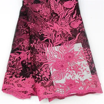 Rose Red Beaded Lace Fabric 2018 Fashion African Lace Fabric Tulle With Stones African French Lace Fabric High Quality H151-2
Rose Red Beaded Lace Fabric 2018 Fashion African Lace Fabric Tulle With Stones African French Lace Fabric High Quality H151-2