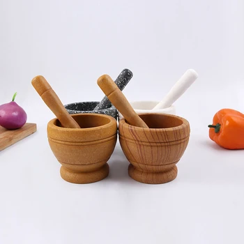 PP Plastic Kitchen Household Garlic Pugging Pot Pedestal Bowl Mortar and Pestle Set Garlic Press Pounder Kitchen Supplies
PP Plastic Kitchen Household Garlic Pugging Pot Pedestal Bowl Mortar and Pestle Set Garlic Press Pounder Kitchen Supplies
