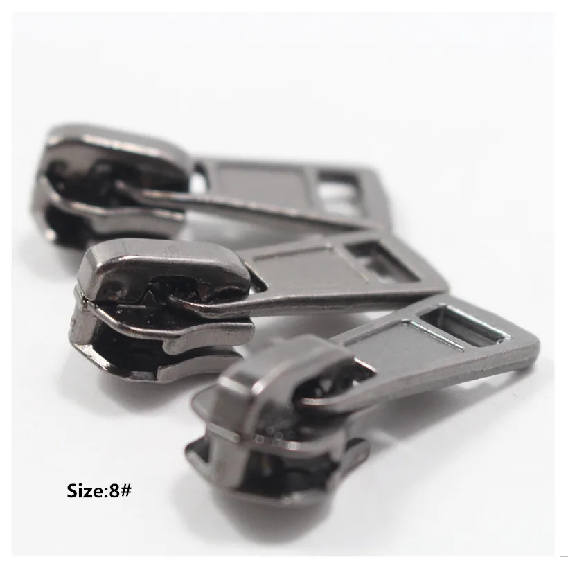 8# Wholesale 10pcs Zipper Sliders Metal Zipper Pulls zipper Head For Handbag/ Backpack/Clothing/Sewing Tailor Tools q15
8# Wholesale 10pcs Zipper Sliders Metal Zipper Pulls zipper Head For Handbag/ Backpack/Clothing/Sewing Tailor Tools q15