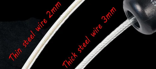 KUUBEE Jump Rope Professional Bodybuilding Gym Sport Crossfit Bearing Wire Rope skipping KUUBEE Jump Rope Professional Bodybuilding Gym Sport Crossfit Bearing Wire Rope skipping