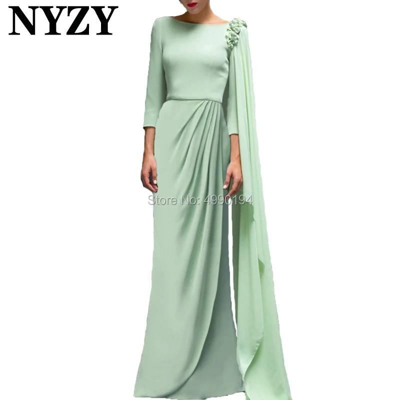 Evening Gown 2019 NYZY E202 Chiffon Mint Green Muslim Arabic Evening Dresses Long Robe Soiree Dubai abiye gece elbisesi
Evening Gown 2019 NYZY E202 Chiffon Mint Green Muslim Arabic Evening Dresses Long Robe Soiree Dubai abiye gece elbisesi
