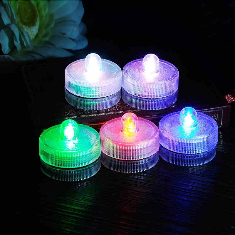 48pcs/lot Waterproof Candle Lamp Multicolor Light Floating Mini Night Light Luminous Lamps
48pcs/lot Waterproof Candle Lamp Multicolor Light Floating Mini Night Light Luminous Lamps