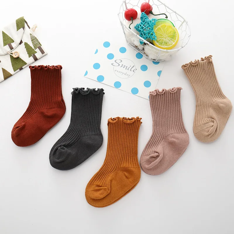New Spring Autumn Children Socks Candy Color Baby Girl Vertical Stripes Screw-type Lace Socks
New Spring Autumn Children Socks Candy Color Baby Girl Vertical Stripes Screw-type Lace Socks