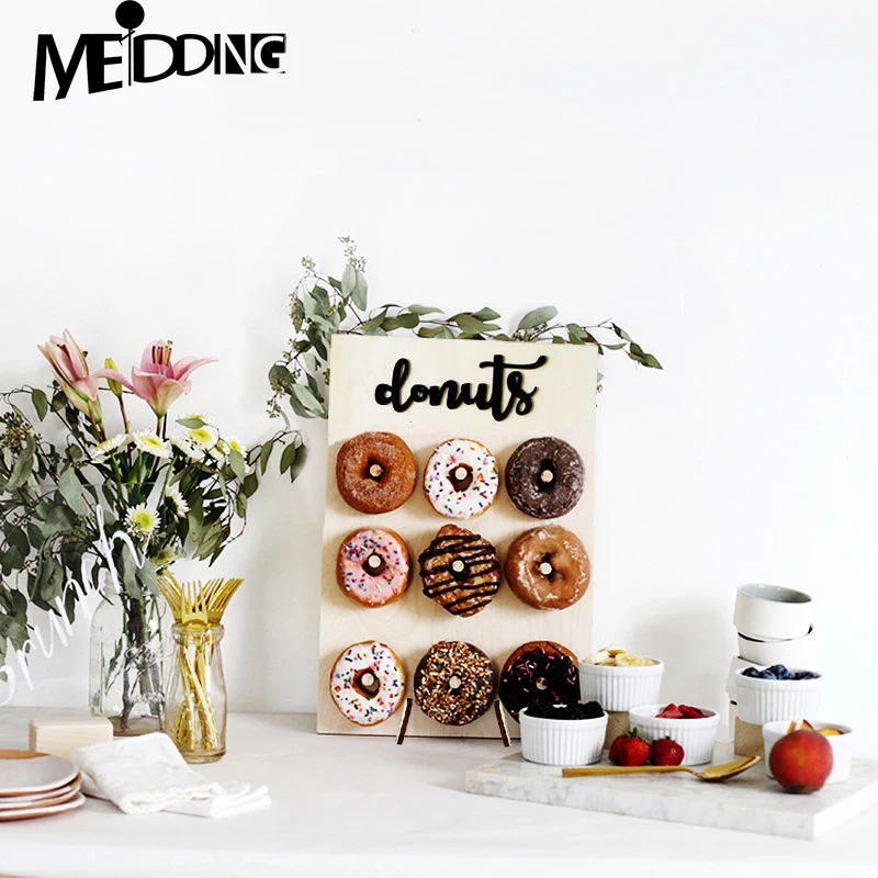 Wooden Wall Holds Donut Boards Stand Hanging Donuts Table Wedding Decoration Accessories Baby Shower Kids Birthday Party Decor
Wooden Wall Holds Donut Boards Stand Hanging Donuts Table Wedding Decoration Accessories Baby Shower Kids Birthday Party Decor