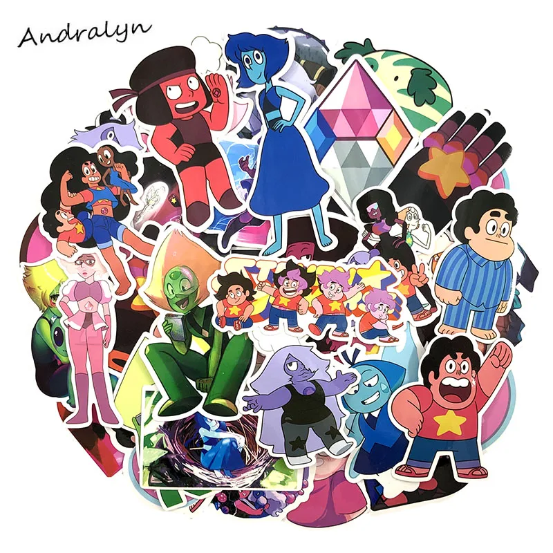 52 Pcs/Set Lion Steven Universe Stickers For Skateboard Portable Notebook Motorcycle Bicycle Refrigerator Pvc Toy Anime Stickers
52 Pcs/Set Lion Steven Universe Stickers For Skateboard Portable Notebook Motorcycle Bicycle Refrigerator Pvc Toy Anime Stickers