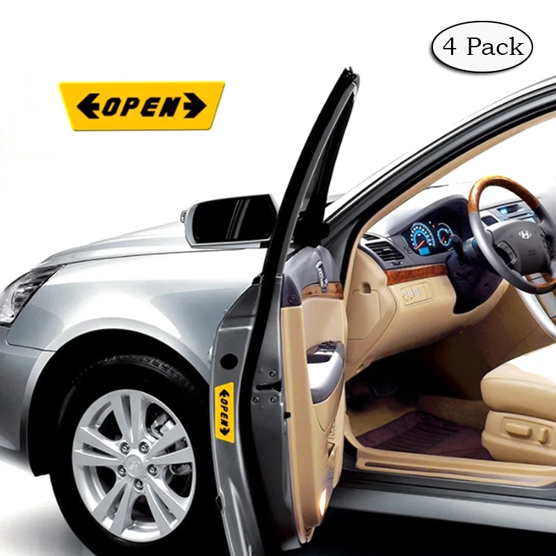 4 Pack Car Safety Reflective StripsTape Open Sign Warning Mark Car Door Stickers Universal CB019
4 Pack Car Safety Reflective StripsTape Open Sign Warning Mark Car Door Stickers Universal CB019