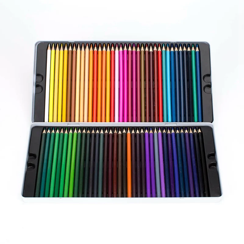 New Arrival 72 Color Oily Color Pencil Iron Box Coloring Pen Advanced Drawing Sketch Colored Pencils Colors Stationery Set
New Arrival 72 Color Oily Color Pencil Iron Box Coloring Pen Advanced Drawing Sketch Colored Pencils Colors Stationery Set