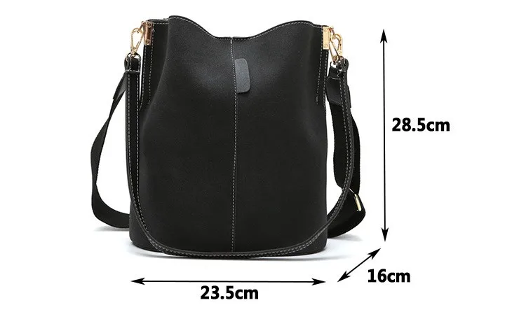 Women Shoulder Bag large capacity Matte PU Leather lady handbag Luxury Designer