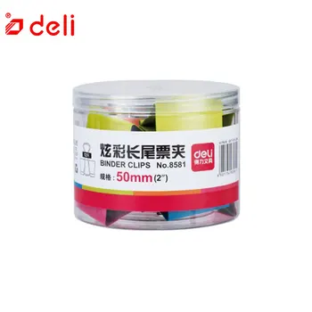 Deli 12/20/40pcs/Box Binder Clip Solid Candy Color Letter Paper Floder Desk Files Metal Binder Clips School & Office Supplies
Deli 12/20/40pcs/Box Binder Clip Solid Candy Color Letter Paper Floder Desk Files Metal Binder Clips School & Office Supplies