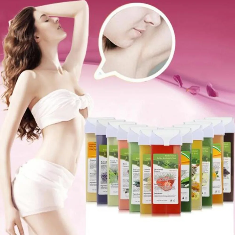 100g Depilatory Wax Cartridge Armpit Body Hair Removal Cream Beeswax 12 Flavor Roll-On Hot Wax All Types Skin Remover Men Women
100g Depilatory Wax Cartridge Armpit Body Hair Removal Cream Beeswax 12 Flavor Roll-On Hot Wax All Types Skin Remover Men Women