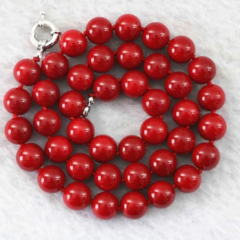 Fashion red artificial coral stone 8mm 10mm 12mm 14mm beautiful round beads handmade jewelry rope necklace 18inch B1015
Fashion red artificial coral stone 8mm 10mm 12mm 14mm beautiful round beads handmade jewelry rope necklace 18inch B1015