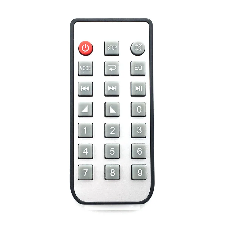 21 Silicon Key Button Wireless Remote controller MP3 Decorde board IR Remoter Music Player Module Receiver (not universal use)
21 Silicon Key Button Wireless Remote controller MP3 Decorde board IR Remoter Music Player Module Receiver (not universal use)