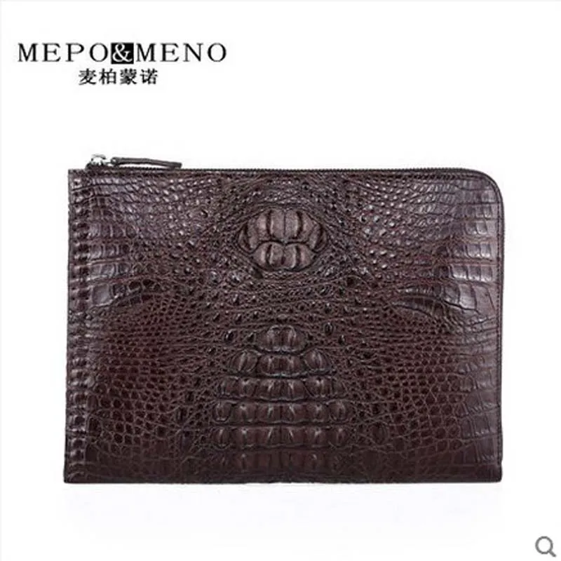 2018 maibomengnuo Authentic crocodile skin men clutch bag fashion contracted men's business briefcase envelops men bag
2018 maibomengnuo Authentic crocodile skin men clutch bag fashion contracted men's business briefcase envelops men bag