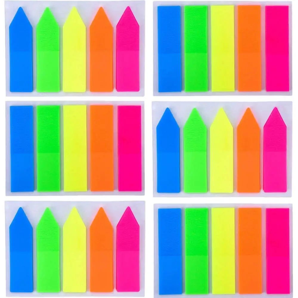 XRHYY 750 Pcs Self-Adhesive Page Marks Neon Colored Index Tabs Self-Stick Note Pads Neon Flag Sticky Note Translucent Adhesive
XRHYY 750 Pcs Self-Adhesive Page Marks Neon Colored Index Tabs Self-Stick Note Pads Neon Flag Sticky Note Translucent Adhesive