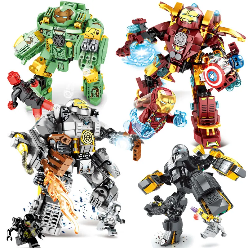 Compatible Superheroe Avengers 4 Iron Man End Game Mark Tony MK1 2 25 37 46 American Capital Building Blocks Toys Gift
Compatible Superheroe Avengers 4 Iron Man End Game Mark Tony MK1 2 25 37 46 American Capital Building Blocks Toys Gift