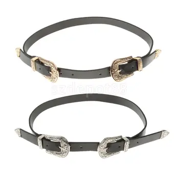 Vintage Carving Flower Women's PU Leather Belt Double Gold Buckle for Dress Decor
Vintage Carving Flower Women's PU Leather Belt Double Gold Buckle for Dress Decor
