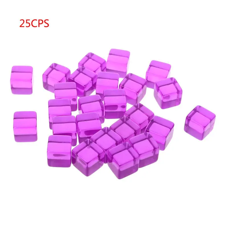 25Pcs/Set Game Dice Number 16 Transparent Square Dices Party Club Games Desktop Table Game for Dungeon D & D
25Pcs/Set Game Dice Number 16 Transparent Square Dices Party Club Games Desktop Table Game for Dungeon D & D