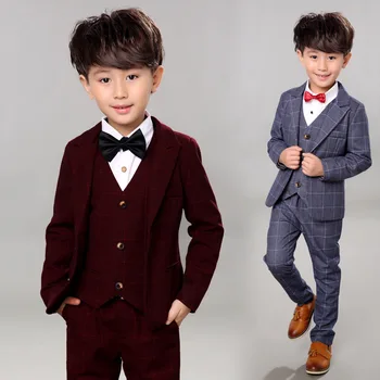 Children Formal Suit Sets Flower Boys Blazer Wedding Party Clothing Sets Kids Blazer Vest Shirts Pants 4pcs Outfits Boys Tuxedo
Children Formal Suit Sets Flower Boys Blazer Wedding Party Clothing Sets Kids Blazer Vest Shirts Pants 4pcs Outfits Boys Tuxedo