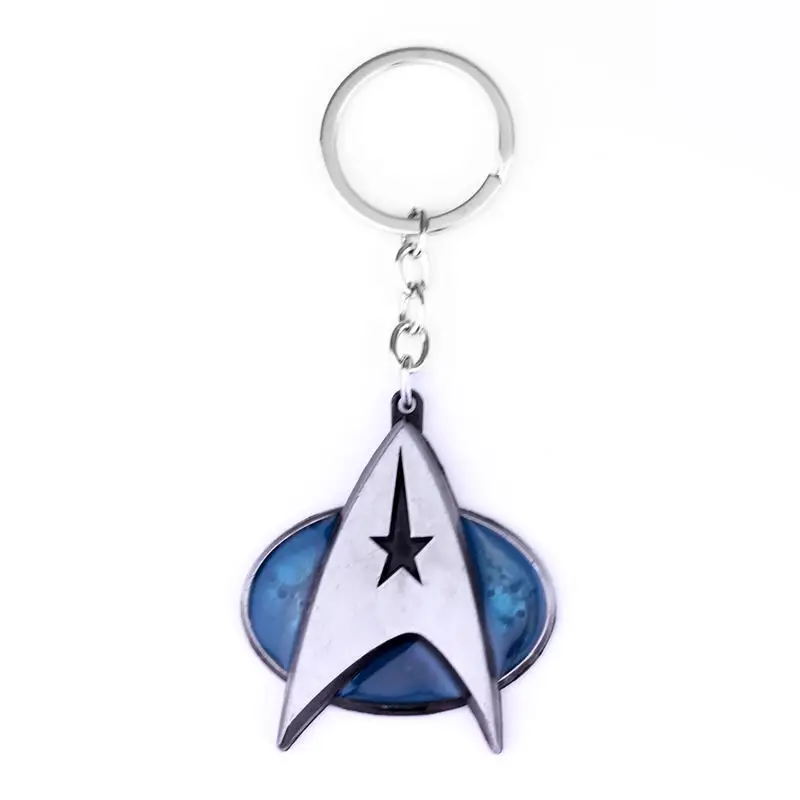 Hot movie Star Trek keychain Duplex Logo Silver 6cm Metal Keyring 3D DC Comic key chain ring holder for best friend gift
Hot movie Star Trek keychain Duplex Logo Silver 6cm Metal Keyring 3D DC Comic key chain ring holder for best friend gift