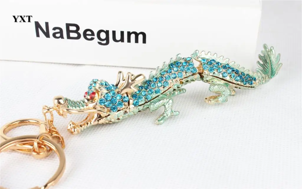 New Fashion Blue Chinese Long Dragon Crystal Rhinestone Charm Pendant Purse HandBag Key Ring Chain Party Favorite Gift
New Fashion Blue Chinese Long Dragon Crystal Rhinestone Charm Pendant Purse HandBag Key Ring Chain Party Favorite Gift