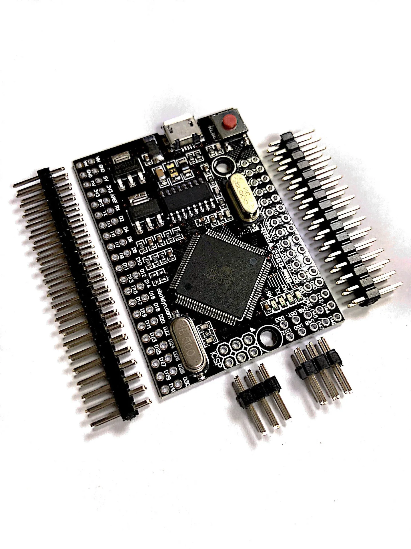 Mega2560 Pro ATmega2560-16AU USB CH340G Intelligent Electronic Development Board
Mega2560 Pro ATmega2560-16AU USB CH340G Intelligent Electronic Development Board