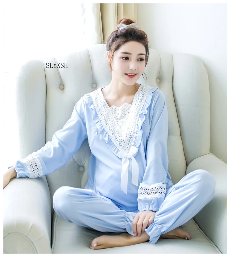 Pregnant women pajamas cotton long-sleeved month clothing Maternity feeding postpartum breastfeeding Nursing Pyjamas home set
Pregnant women pajamas cotton long-sleeved month clothing Maternity feeding postpartum breastfeeding Nursing Pyjamas home set