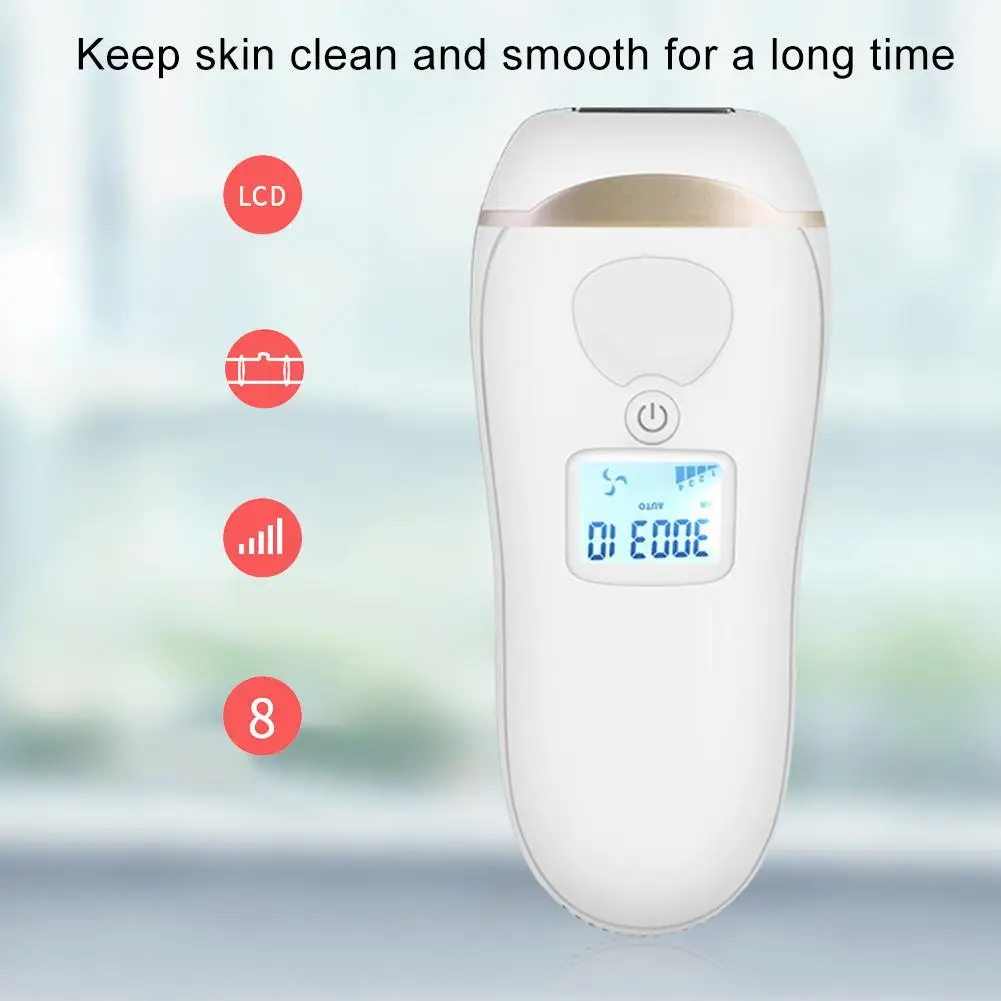 Hair Removal Device with LCD Display Shaving Ice Point Painless Remover Home Use
Hair Removal Device with LCD Display Shaving Ice Point Painless Remover Home Use