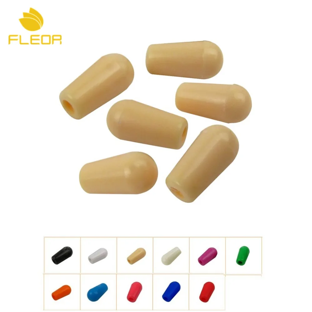 FLEOR 6pcs 4mm Plastic 3 Way Toggle Switch Knob Tip Cap Replacement for Electric Guitar Pickup Selector Switches
FLEOR 6pcs 4mm Plastic 3 Way Toggle Switch Knob Tip Cap Replacement for Electric Guitar Pickup Selector Switches
