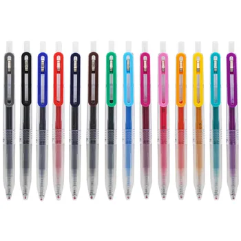 1pcs MUJI Retractable Gel Pen 0.5mm Color Ink School Stationery Lapices Kawaii Papelaria Gel Ink Pens Juice Style Gudetama
1pcs MUJI Retractable Gel Pen 0.5mm Color Ink School Stationery Lapices Kawaii Papelaria Gel Ink Pens Juice Style Gudetama