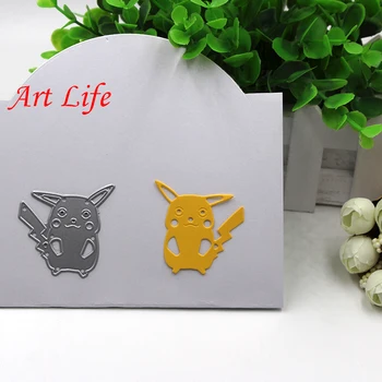 2017 Cartoon Cat Pikachu Metal Cutting Dies Stencils for DIY Scrapbooking/photo album Decorative Embossing DIY Paper Cards Craft
2017 Cartoon Cat Pikachu Metal Cutting Dies Stencils for DIY Scrapbooking/photo album Decorative Embossing DIY Paper Cards Craft