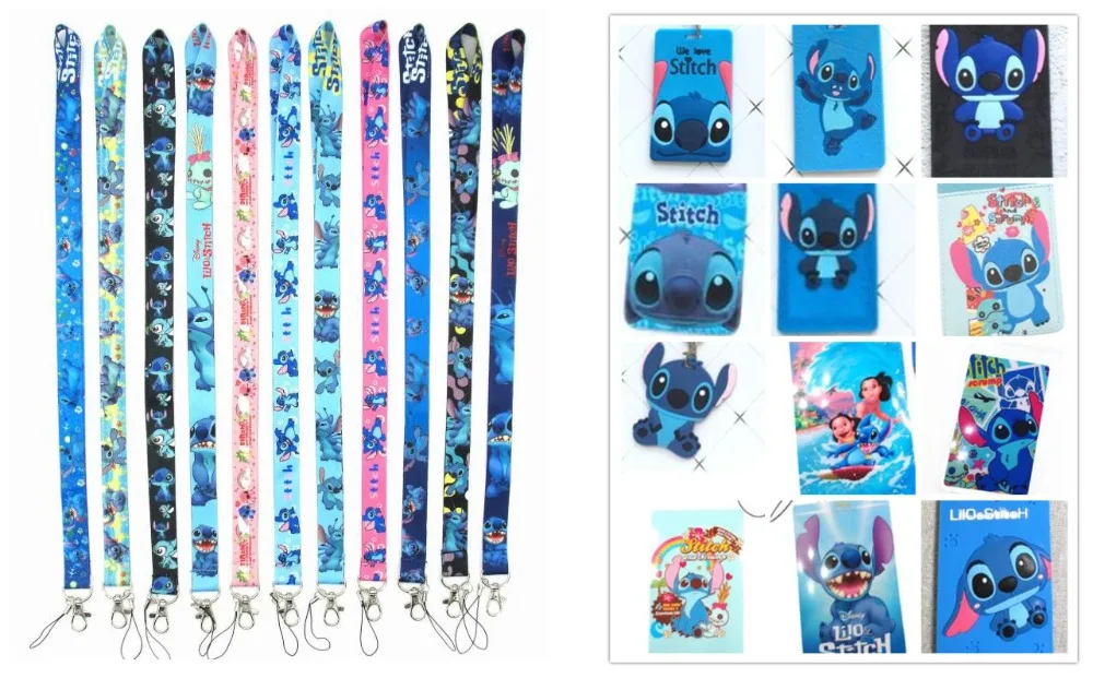 New 1 pcs cartoon stitch Named Card Holder Identity Badge with Lanyard Neck Strap Card Bus ID Holders With Key Chain gifts
New 1 pcs cartoon stitch Named Card Holder Identity Badge with Lanyard Neck Strap Card Bus ID Holders With Key Chain gifts