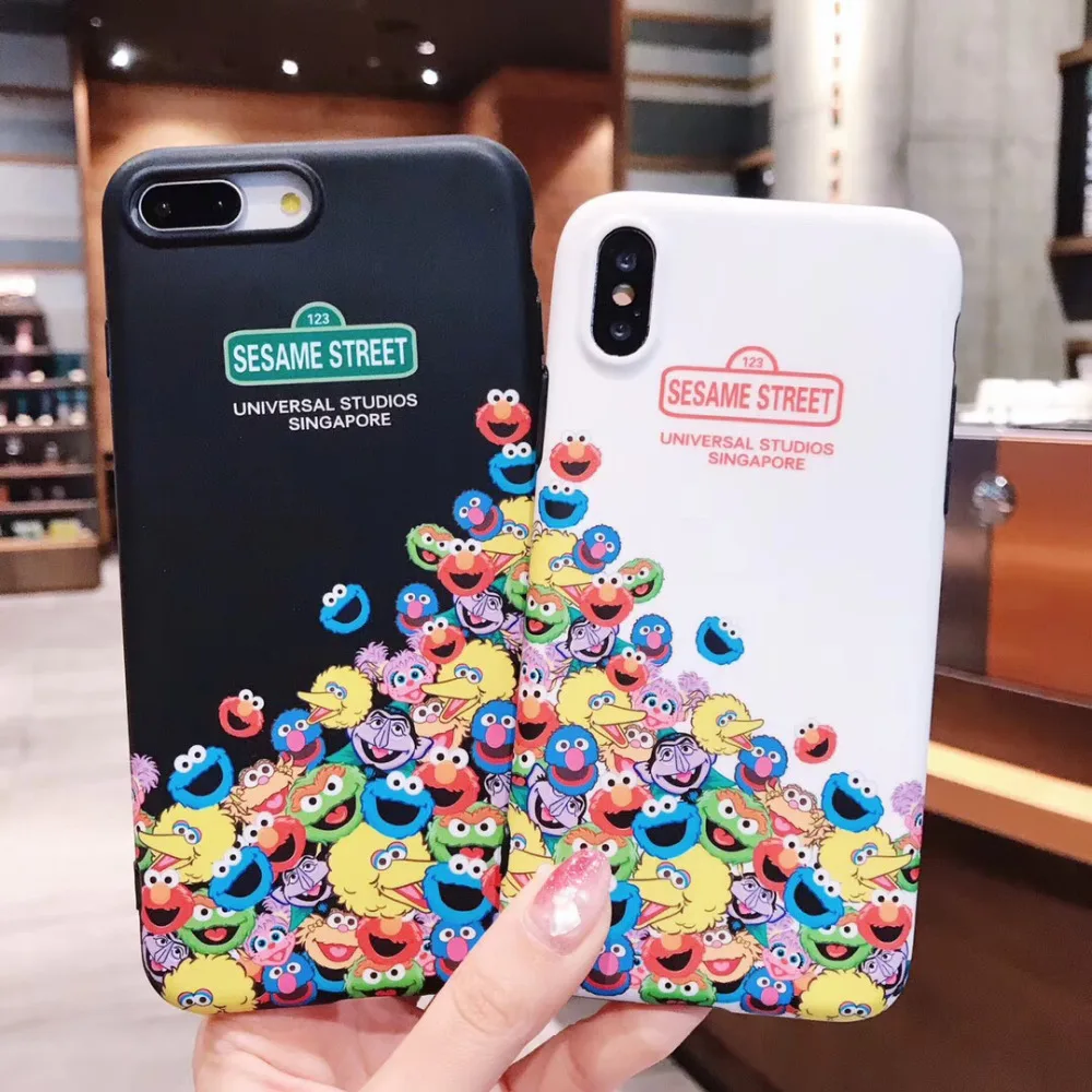 maosenguoji lovely cartoon Couple Sesame Street funny Mobile Phone Case for iphone 6 6s 6plus 7 8 plus X XR XS MAX fashion case
maosenguoji lovely cartoon Couple Sesame Street funny Mobile Phone Case for iphone 6 6s 6plus 7 8 plus X XR XS MAX fashion case