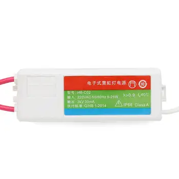 Load 4-8M Neon Sign Power Supply Rectifier Ballast 3KV 30mA 25W High Frequency Neon Electronic Transformer
Load 4-8M Neon Sign Power Supply Rectifier Ballast 3KV 30mA 25W High Frequency Neon Electronic Transformer