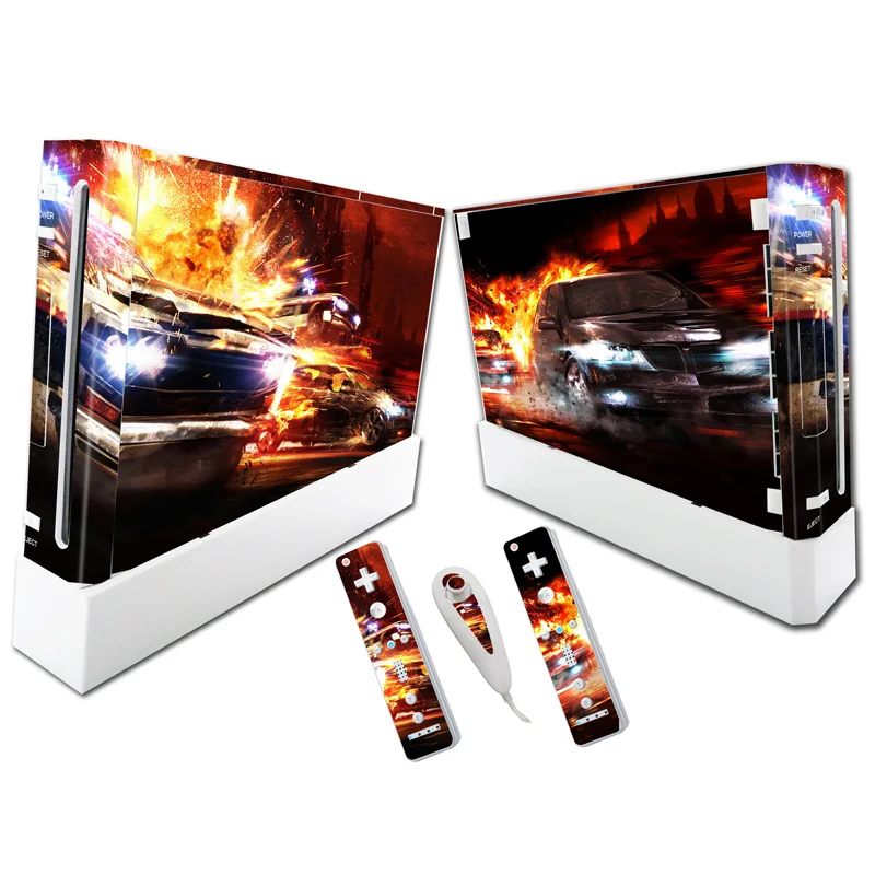 Free Drop Shipping New product protective vinyl skin sticker for wii console & controller
Free Drop Shipping New product protective vinyl skin sticker for wii console & controller