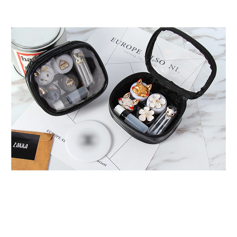 IMIXLOT 1 Set Cute Fashion Animal Flower Human Contact Lens Case for Women Men Eyes Contact Lenses Box for Glasses
IMIXLOT 1 Set Cute Fashion Animal Flower Human Contact Lens Case for Women Men Eyes Contact Lenses Box for Glasses